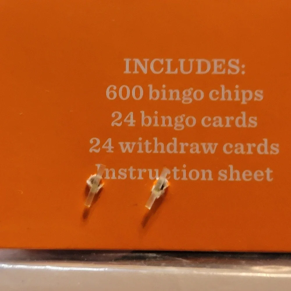 Halloween Party Pack Of Bingo Cards, Markers
